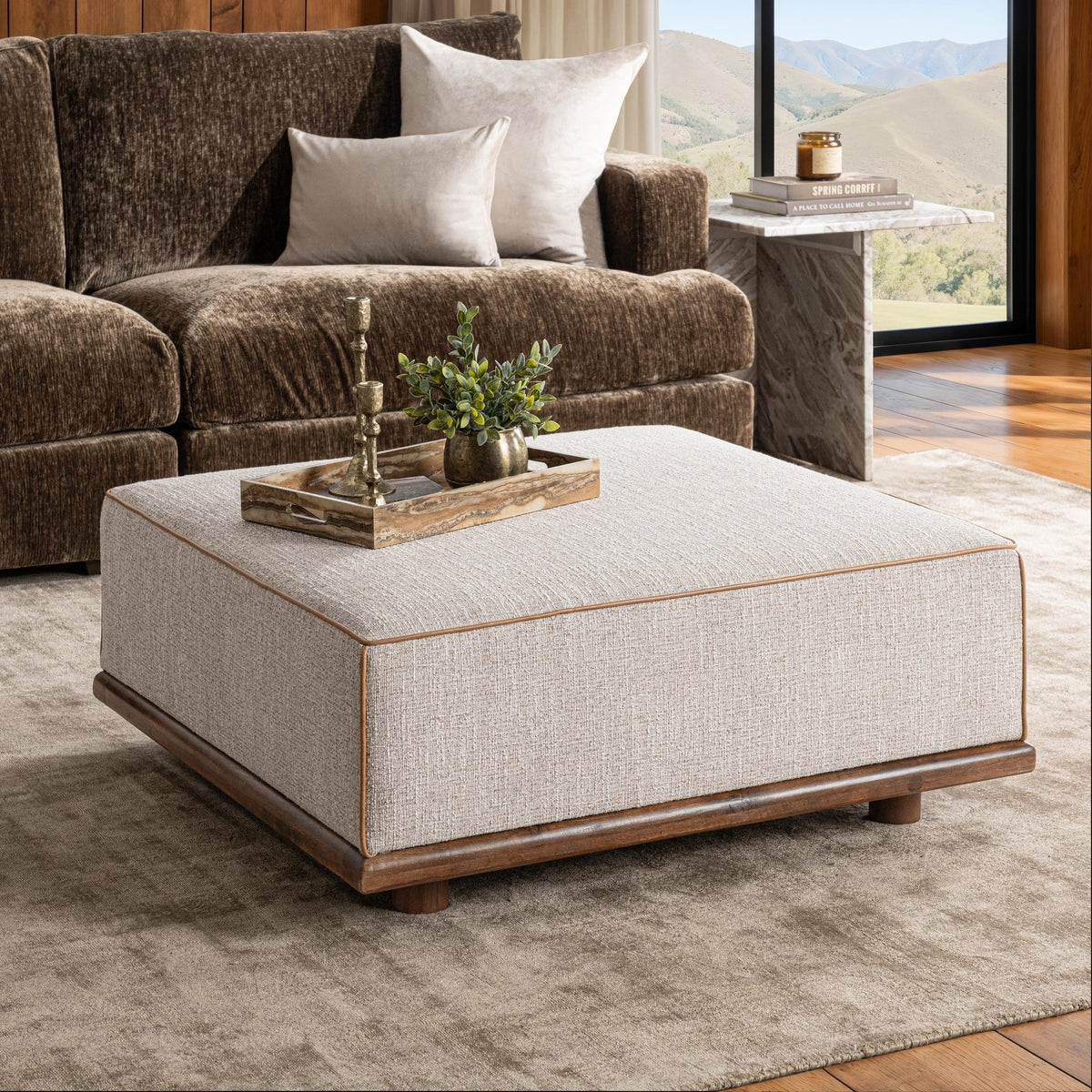 Fabric Ottomans & Stools
