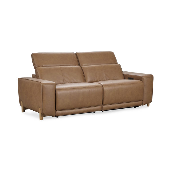 Kadon Leather Power Recliner Sofa