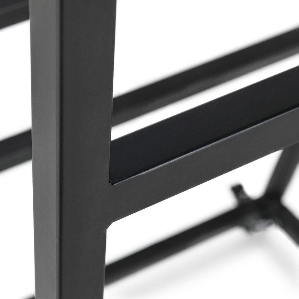 Ladder Display Rack Black