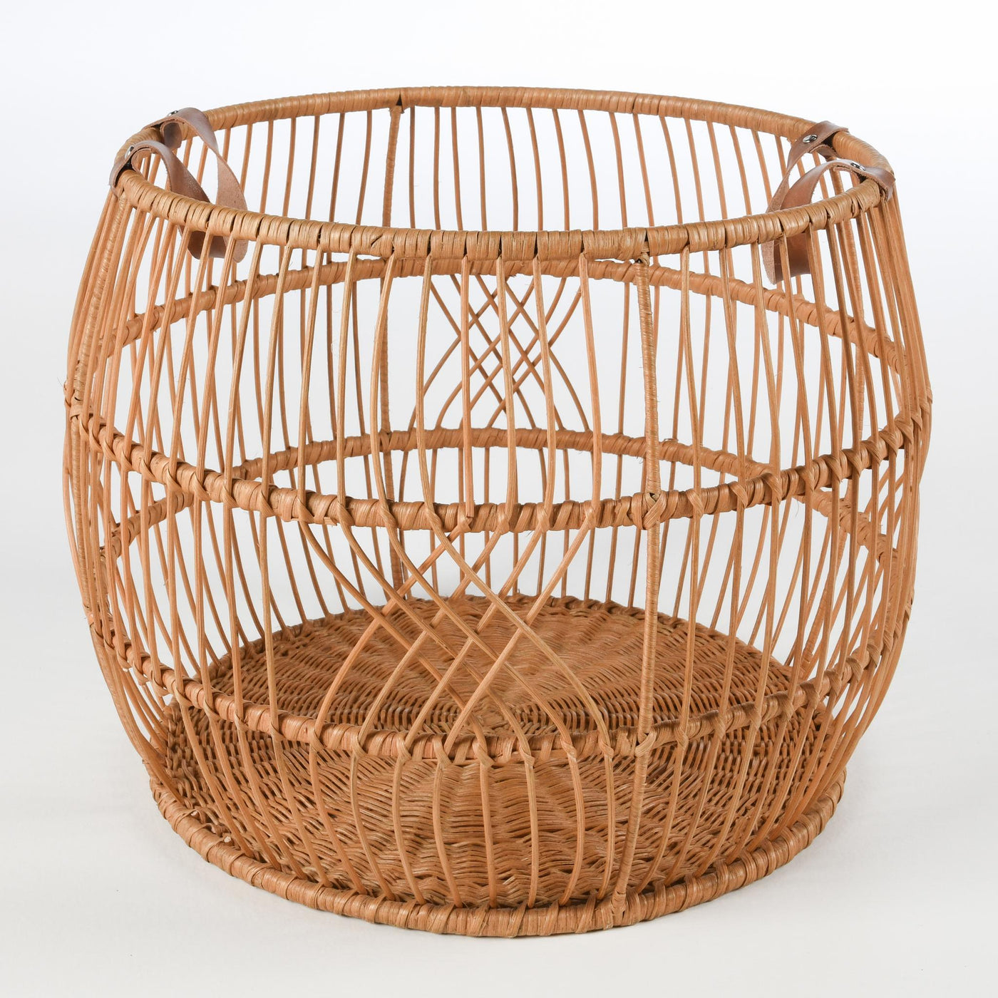 Rattan Iron Basket