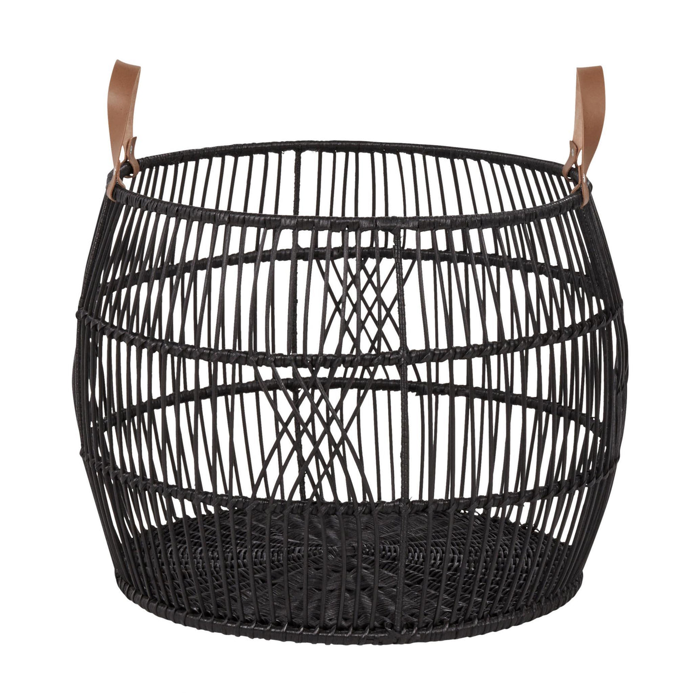 Rattan Iron Basket