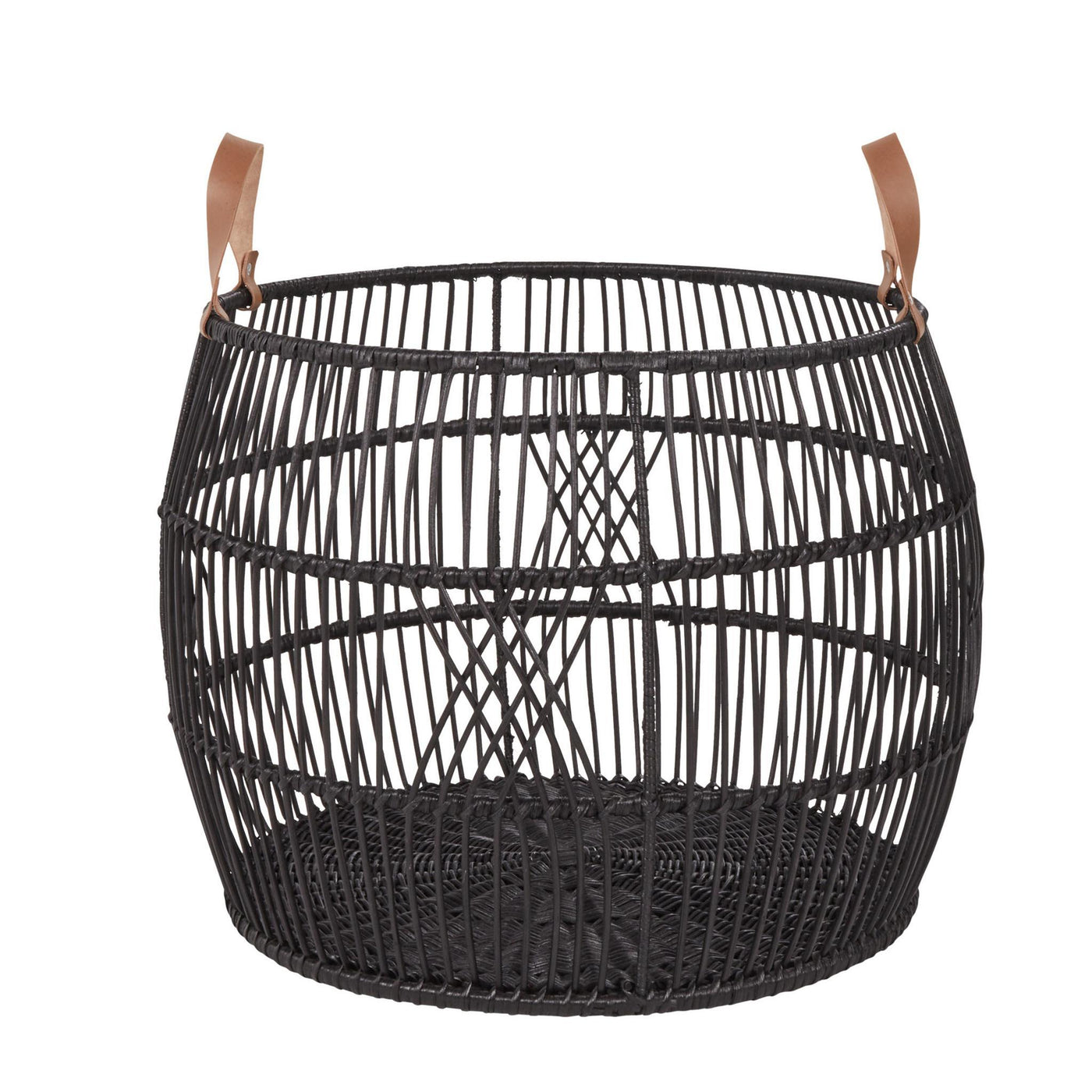 Rattan Iron Basket