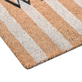 Doormat Striped Welcome