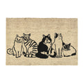 Doormat Kitty Crew