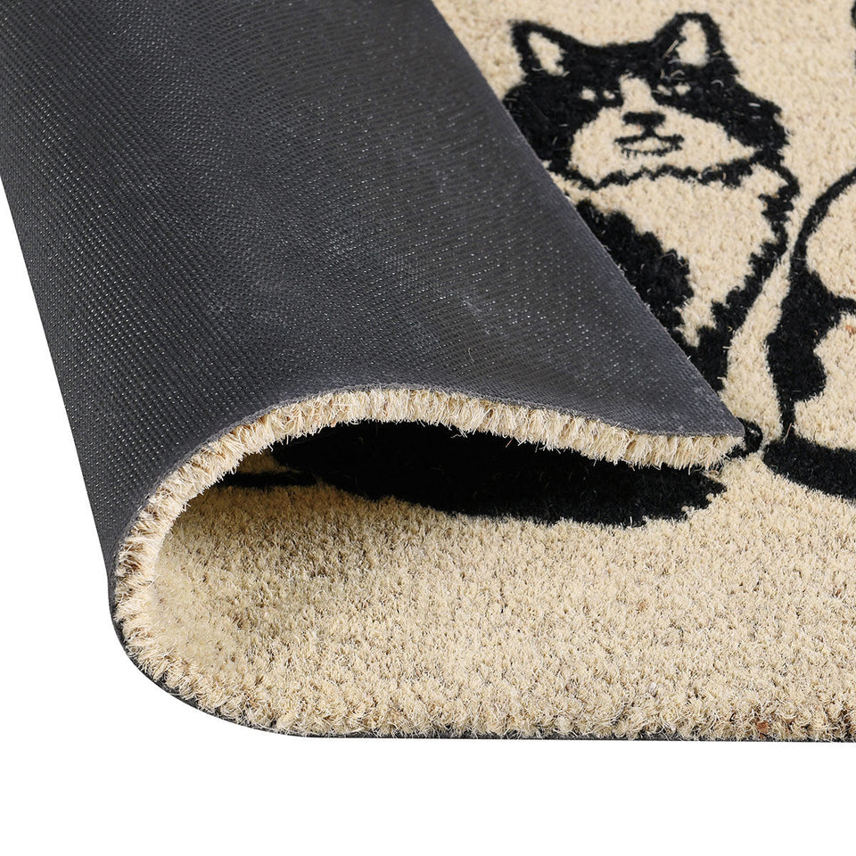 Doormat Kitty Crew