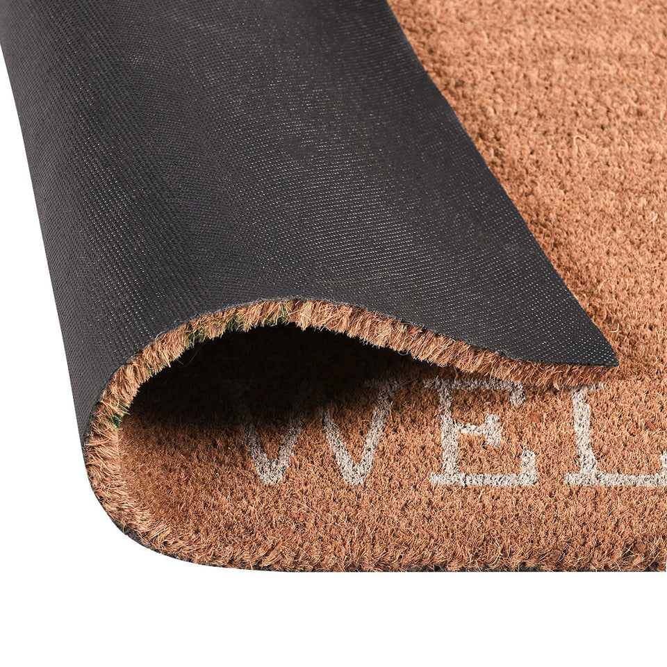 Doormat Daisy Welcome