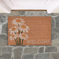 Doormat Daisy Welcome