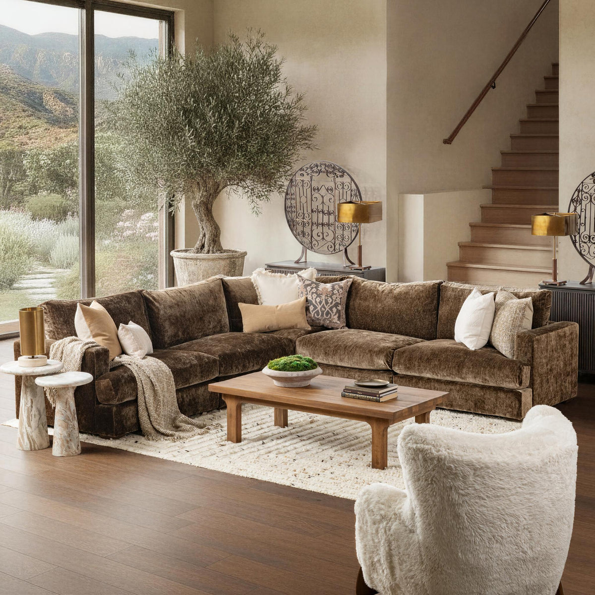 Ludwig 5 Piece Sectional