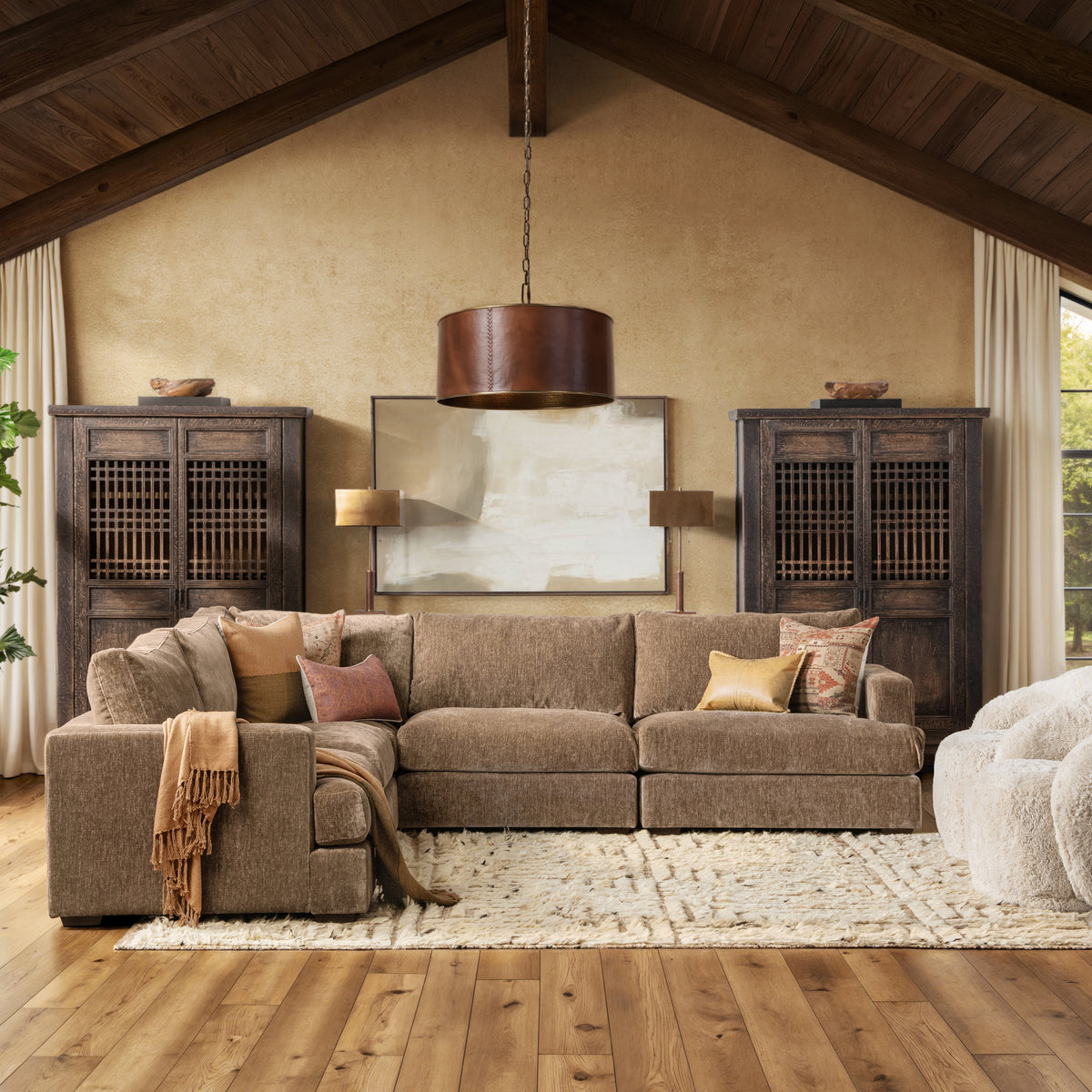 Ludwig 5 Piece Sofa Oyster Taupe