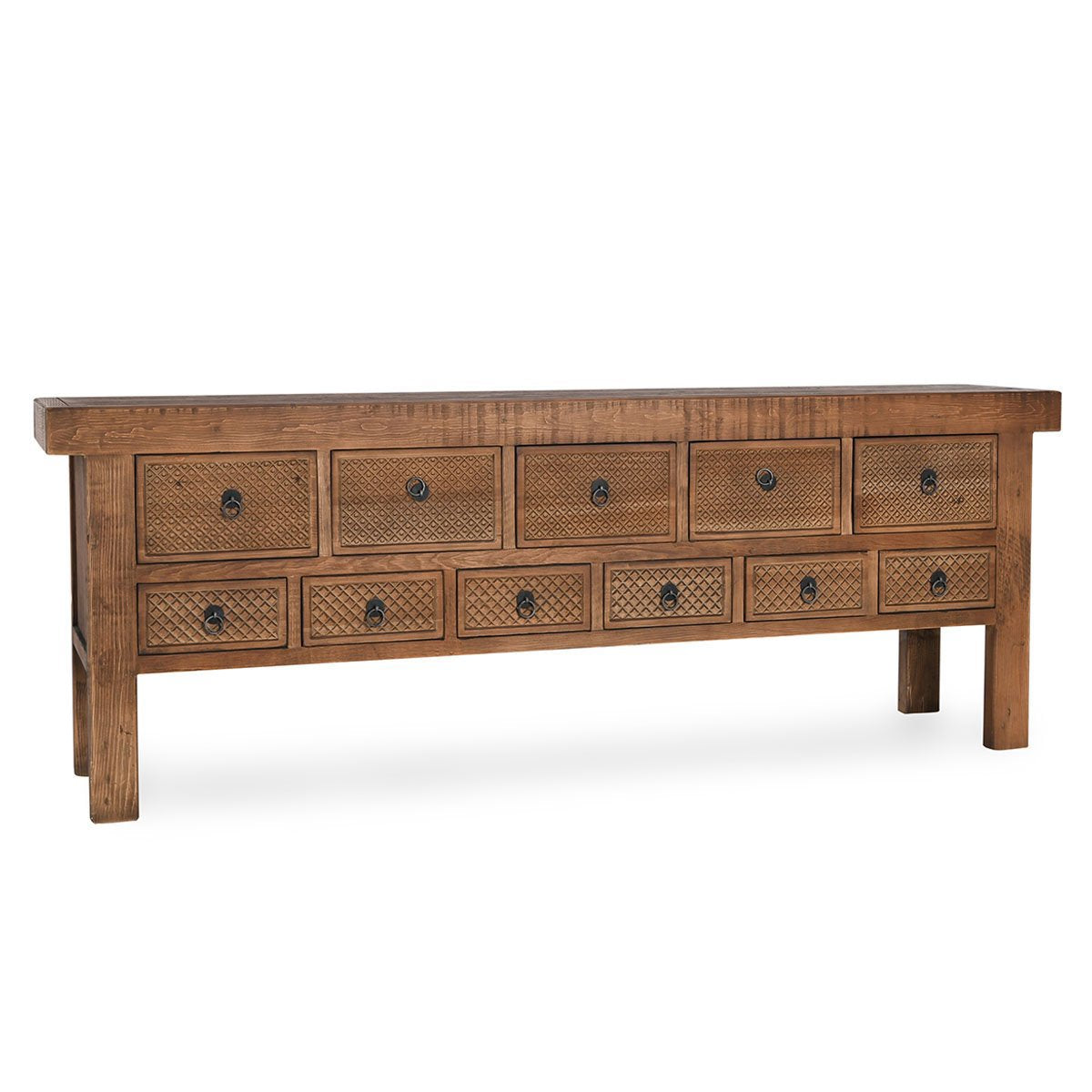 Lahey 11 Drawer Console Table