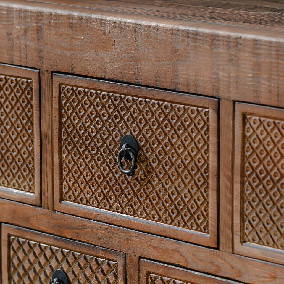 Lahey 11 Drawer Console Table