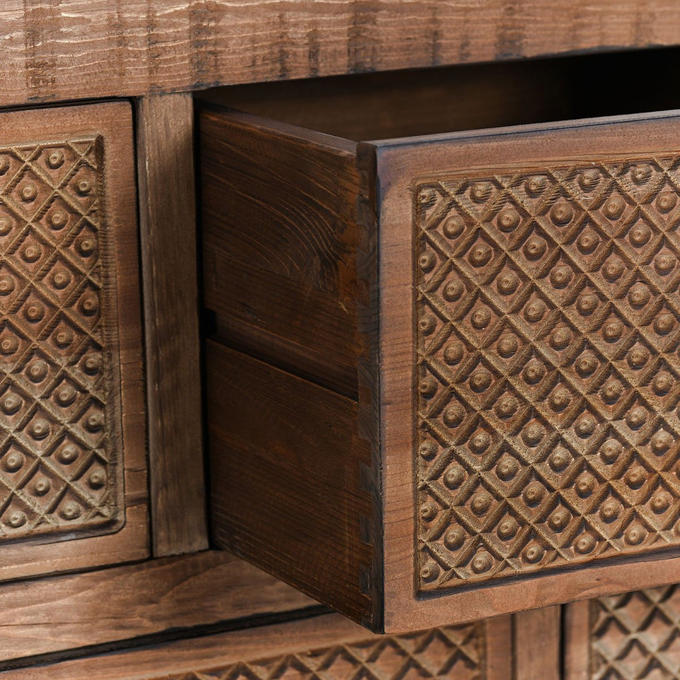 Lahey 11 Drawer Console Table