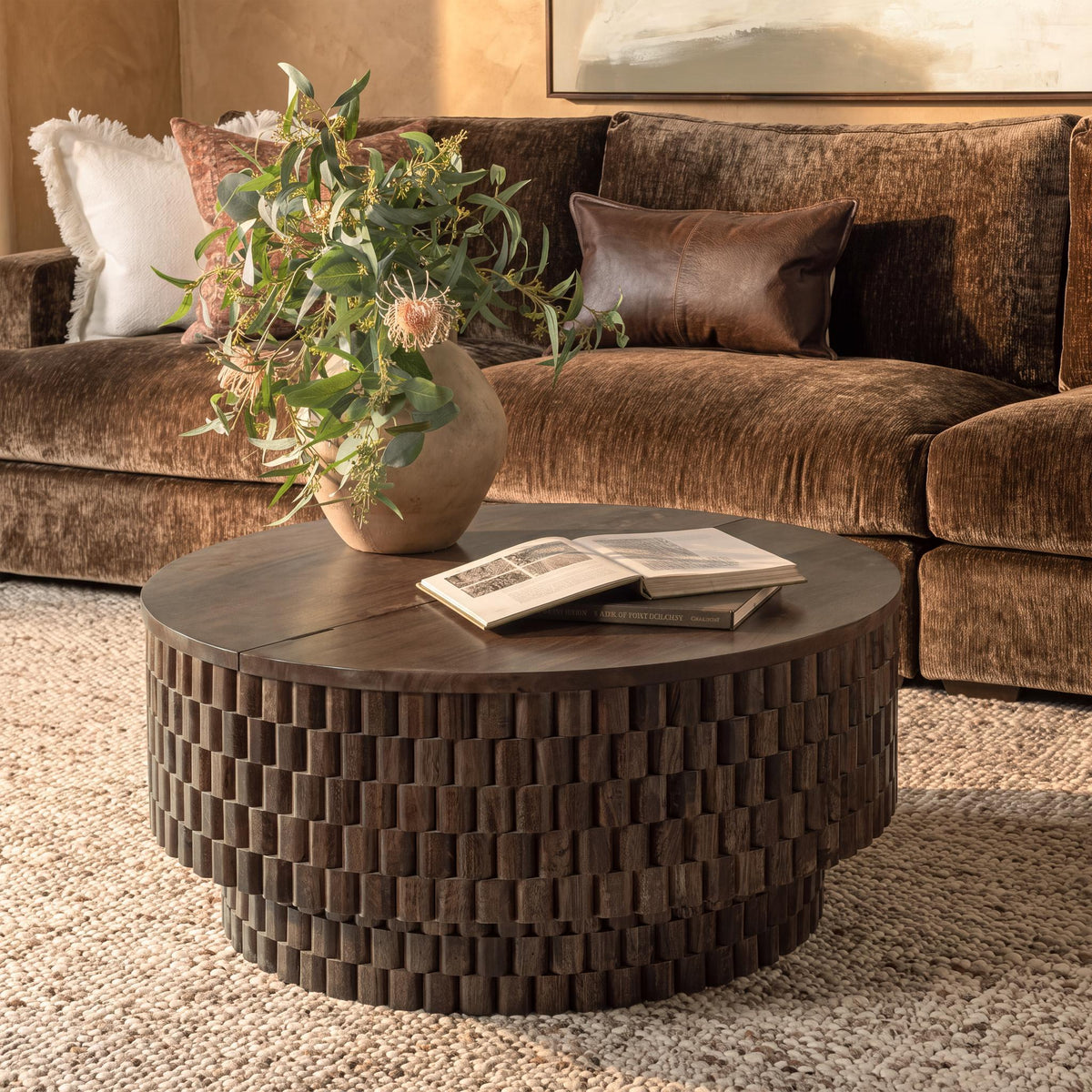 Norwood Coffee Table with Casters