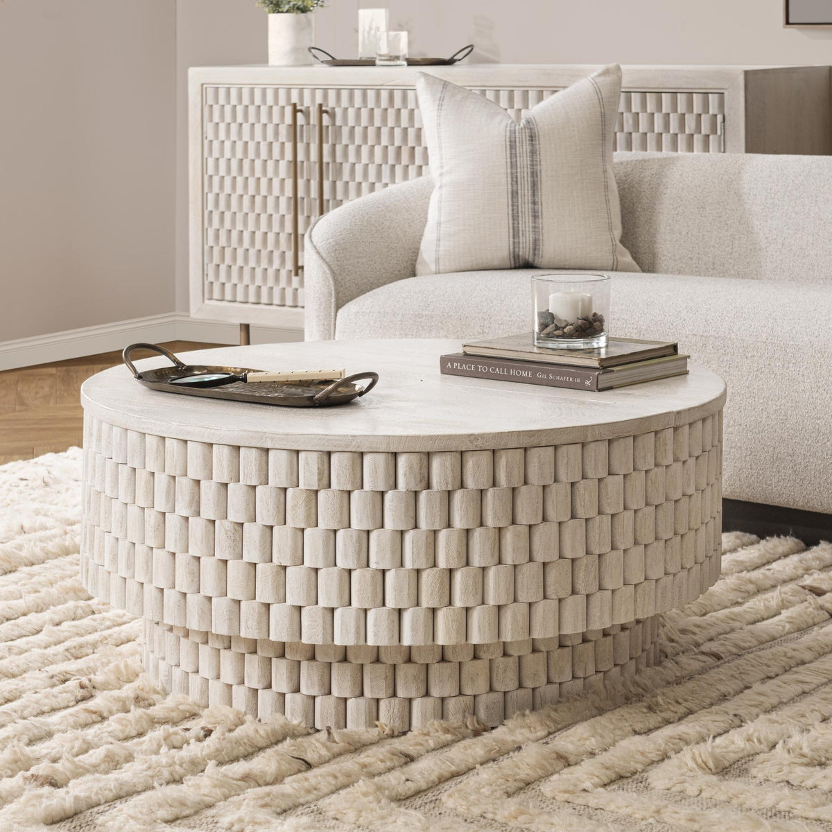 Norwood Coffee Table with Casters