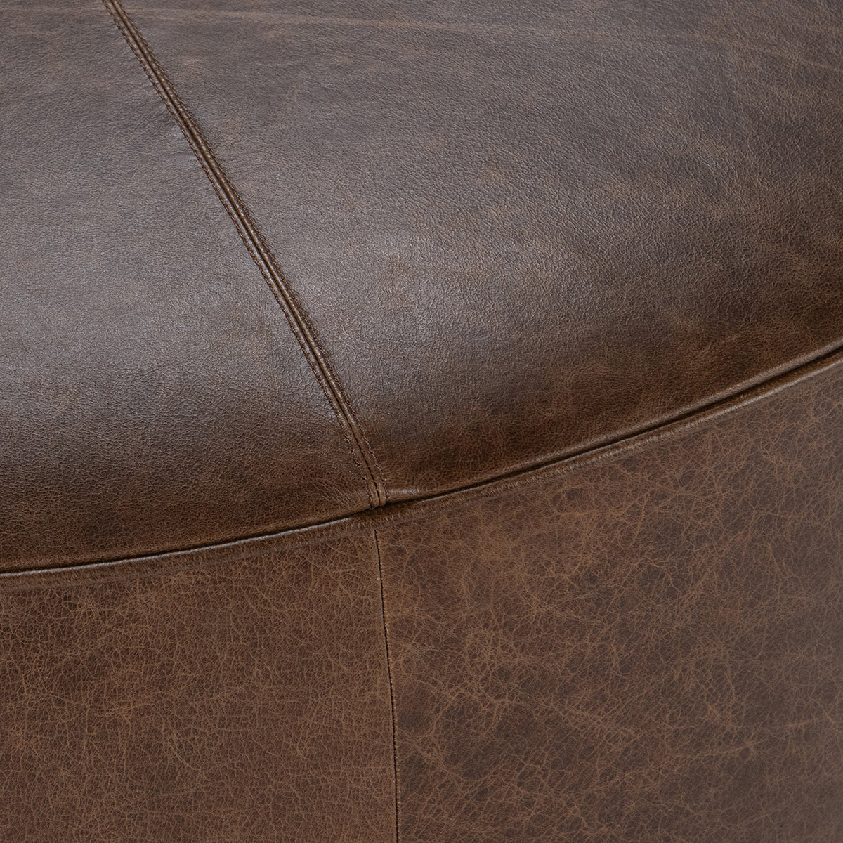 Clair Round Ottoman