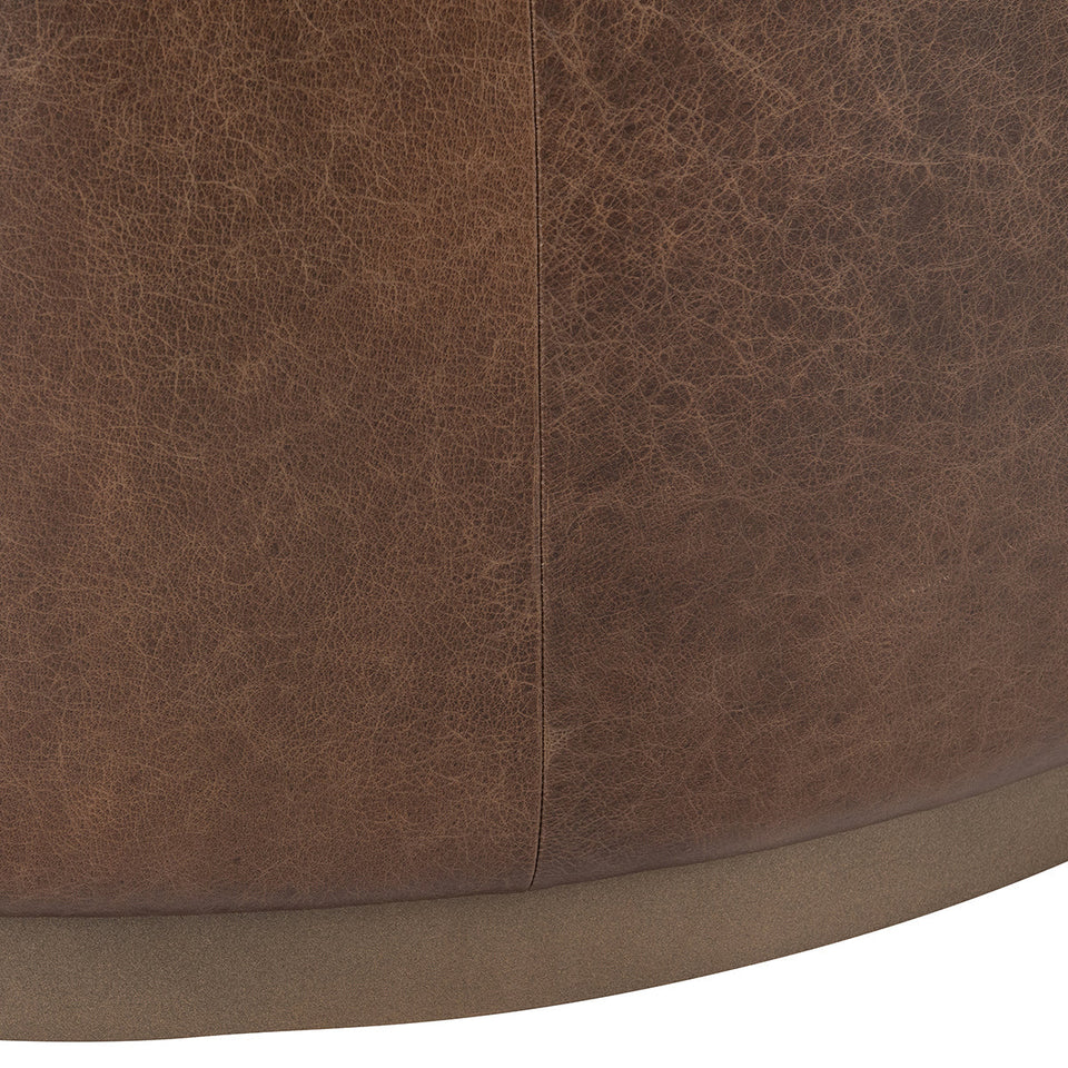 Clair Round Ottoman