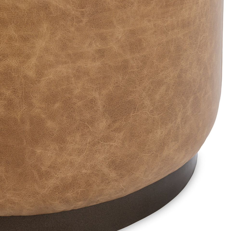 Clair Round Ottoman
