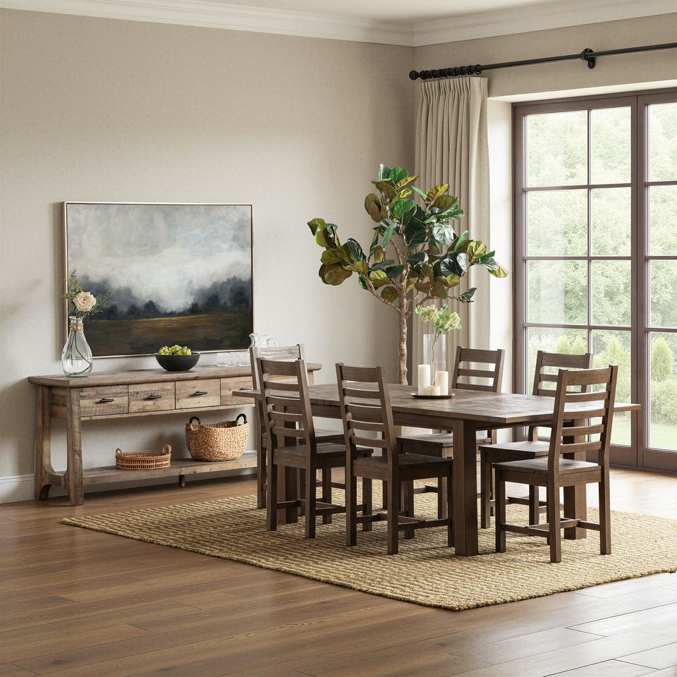 Driftwood Extendable Dining Table