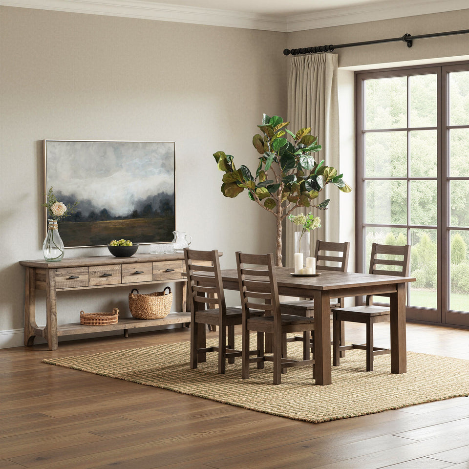 Driftwood Extendable Dining Table