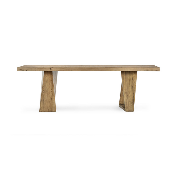 Arleth Solid Wood Rectangle Console Table lifestyle
