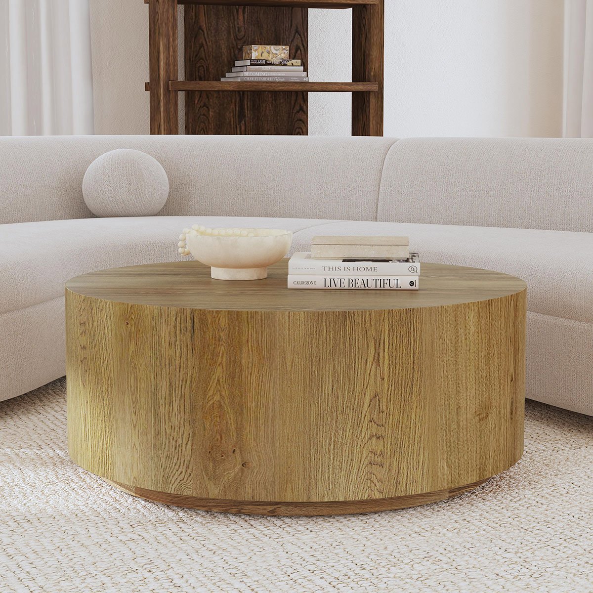 Layne Coffee Table with Casters