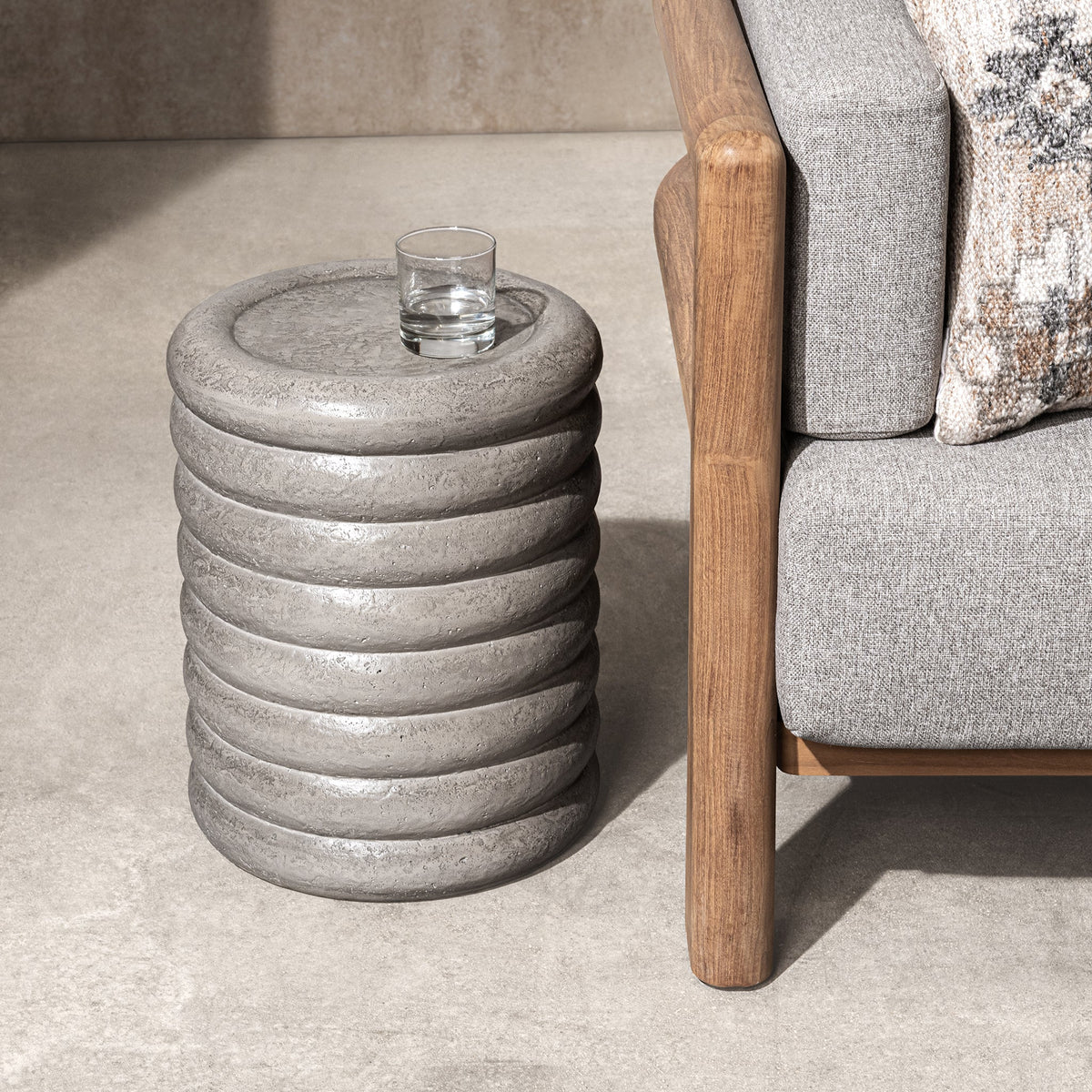 Reva Outdoor End Table