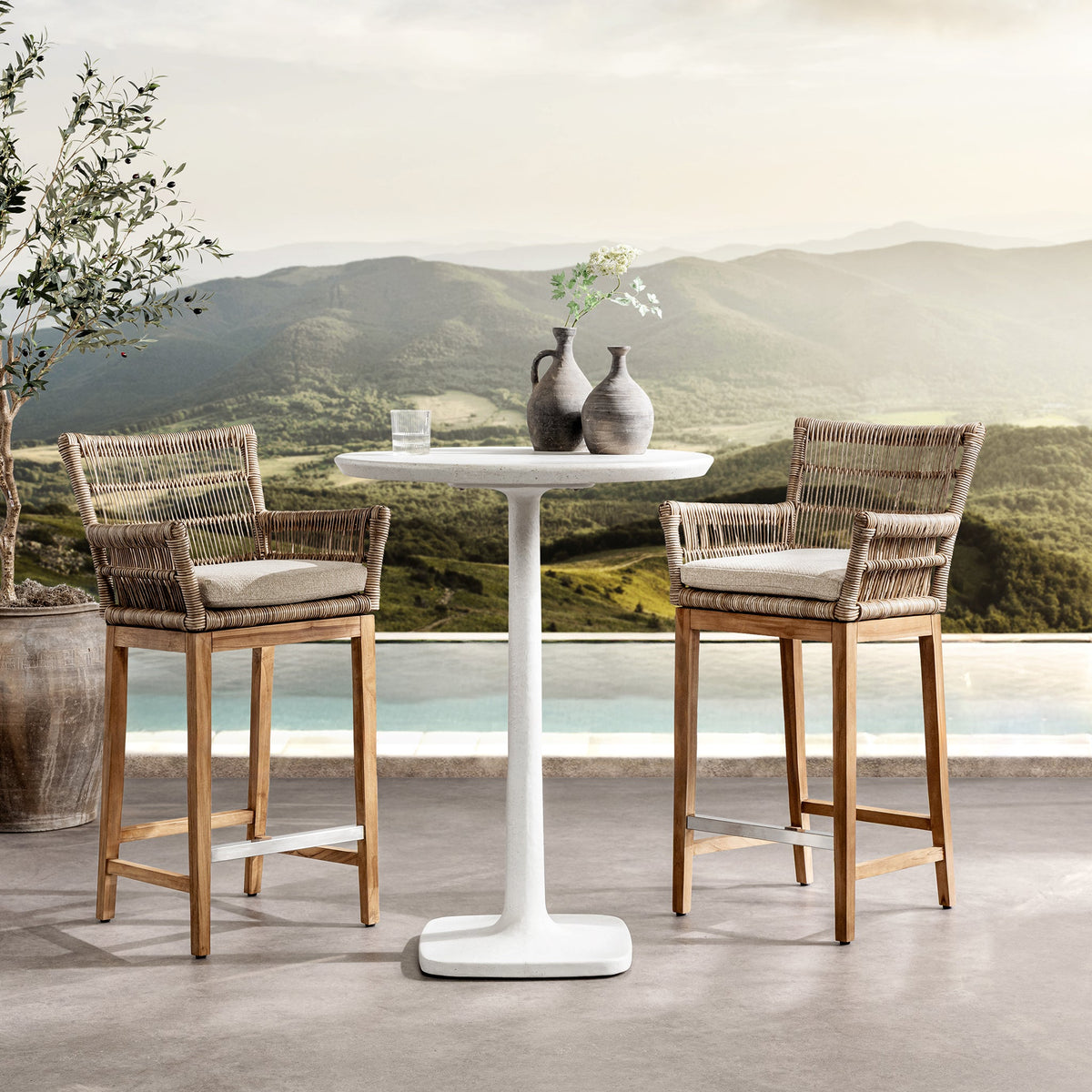 Paulina Outdoor Bar Table