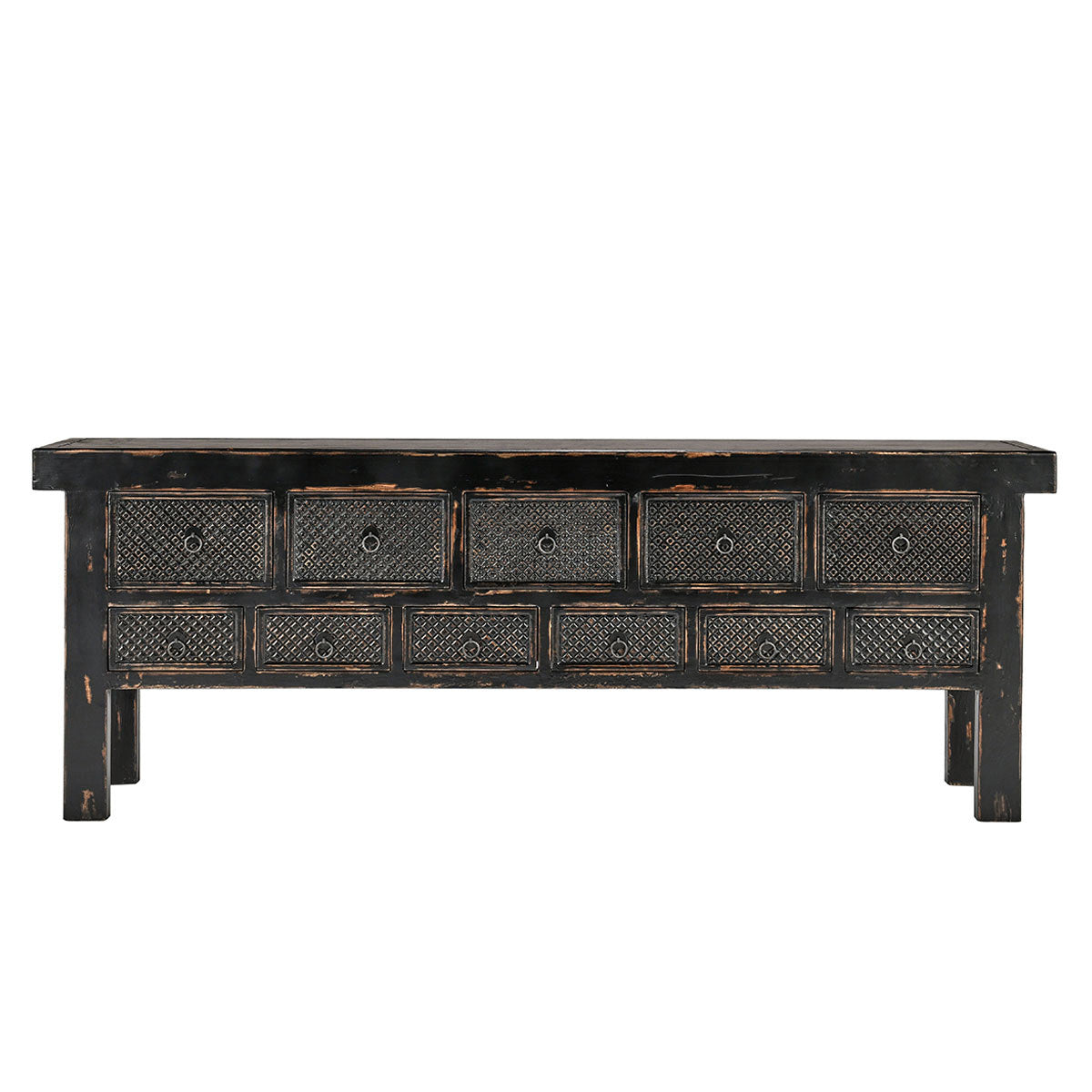 Lahey 11 Drawer Console Table