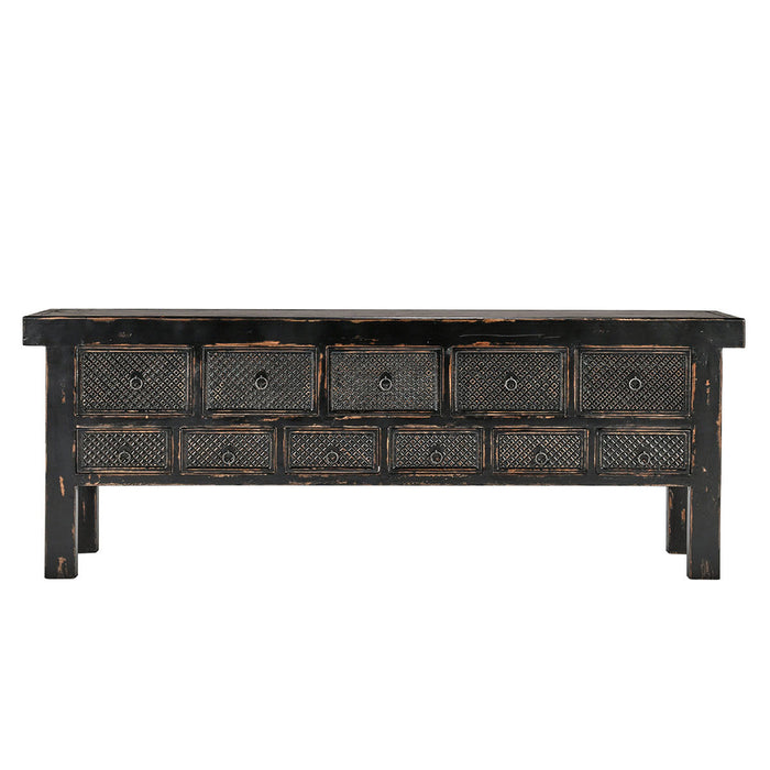 Lahey 11 Drawer Console Table