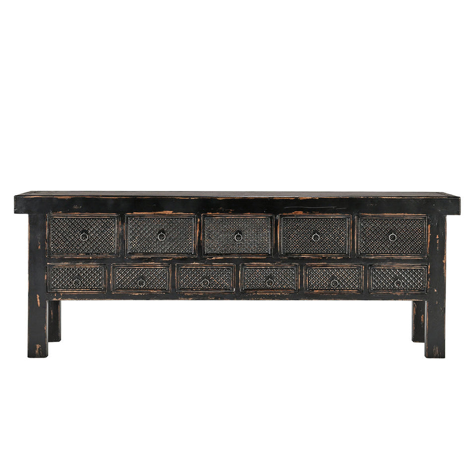 Lahey 11 Drawer Console Table