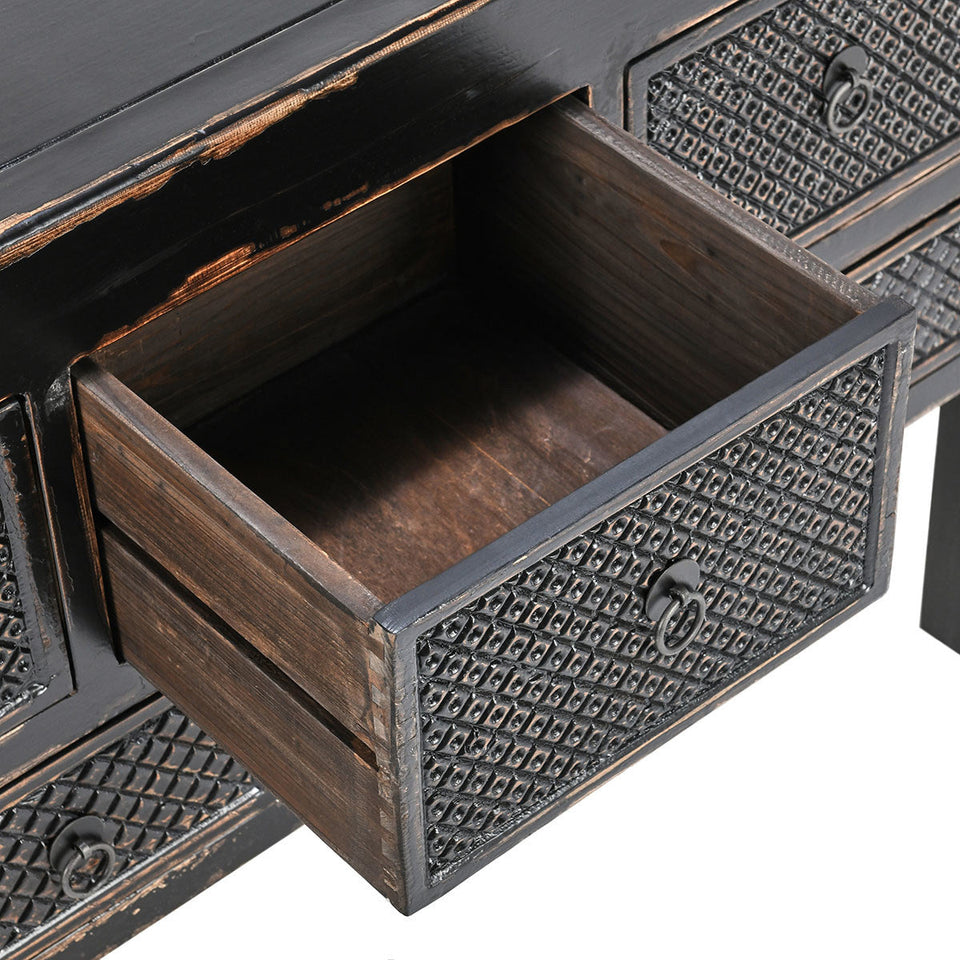 Lahey 11 Drawer Console Table