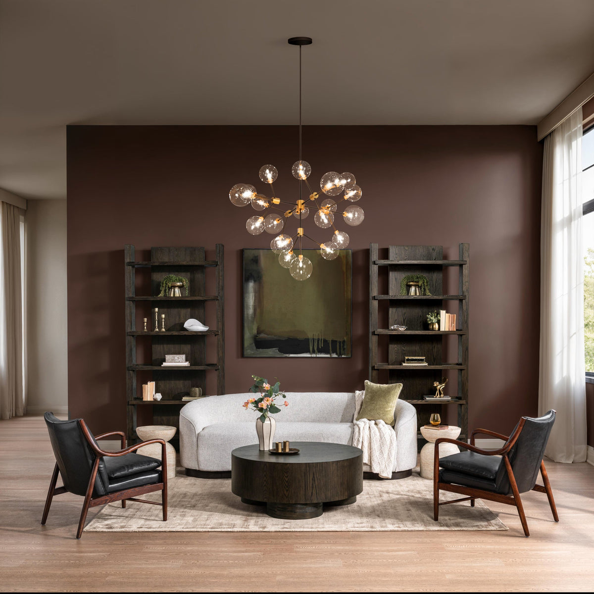 Doku Bookcase Coffee