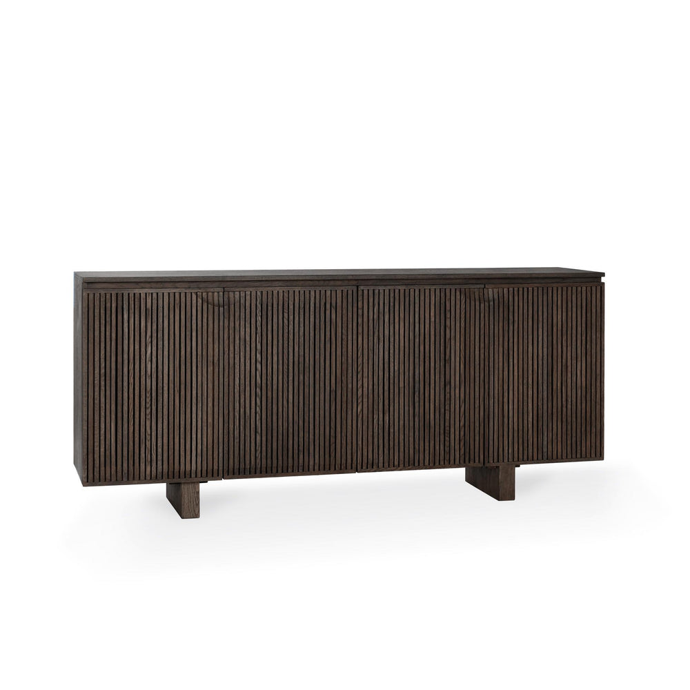 Roya 4 Door Cabinet - Toasted Brown