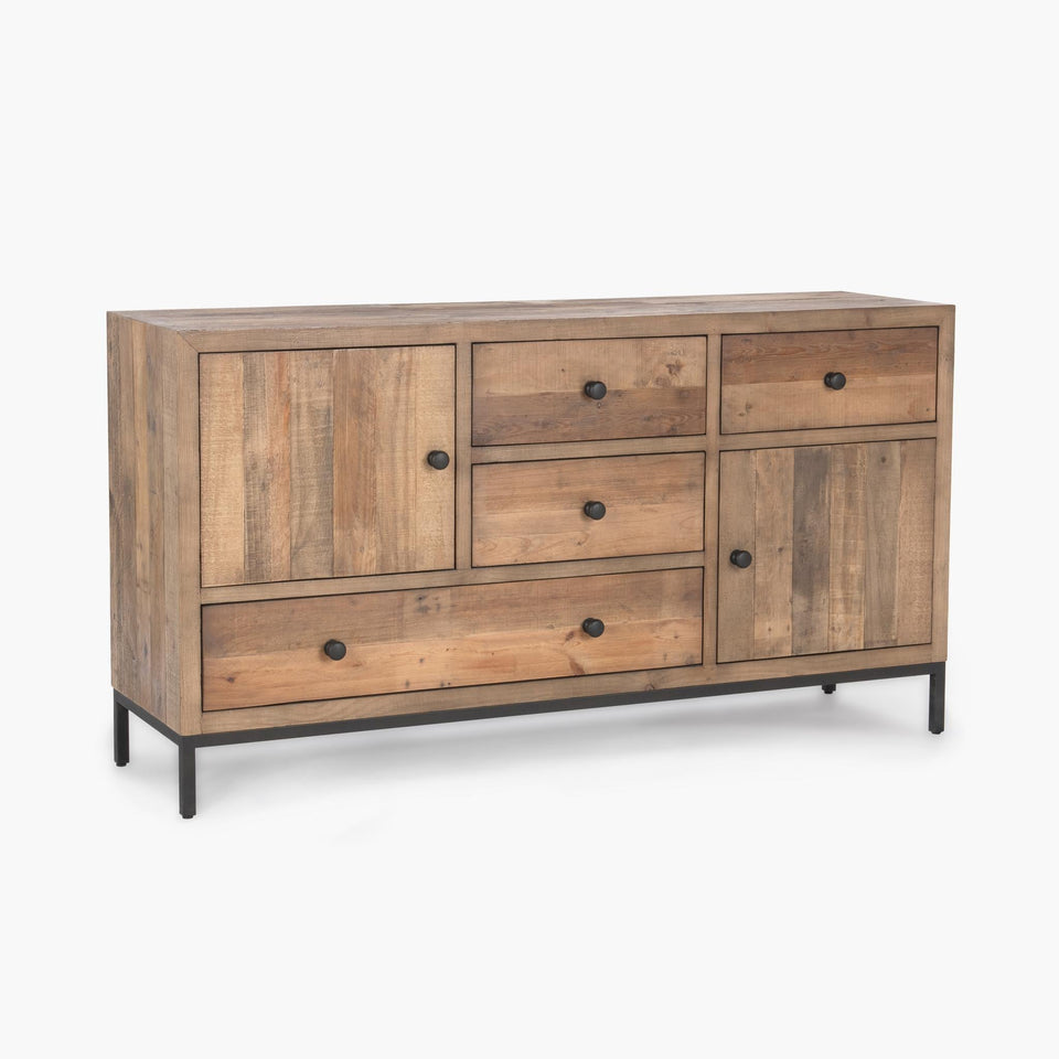 Dita 4 Drawer 2 Door Buffet