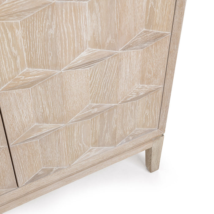 Mira Oak Wood Cabinet