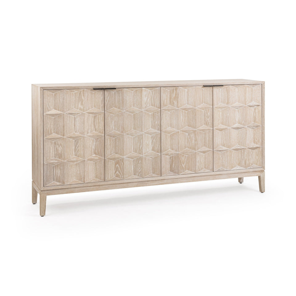 Mira Oak Wood Cabinet