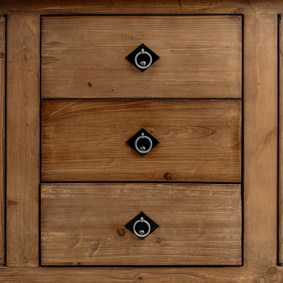 Amita 3 Drawer Cabinet