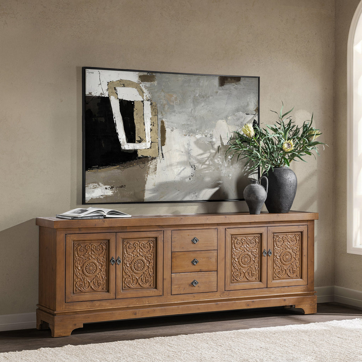 Amita 3 Drawer Cabinet