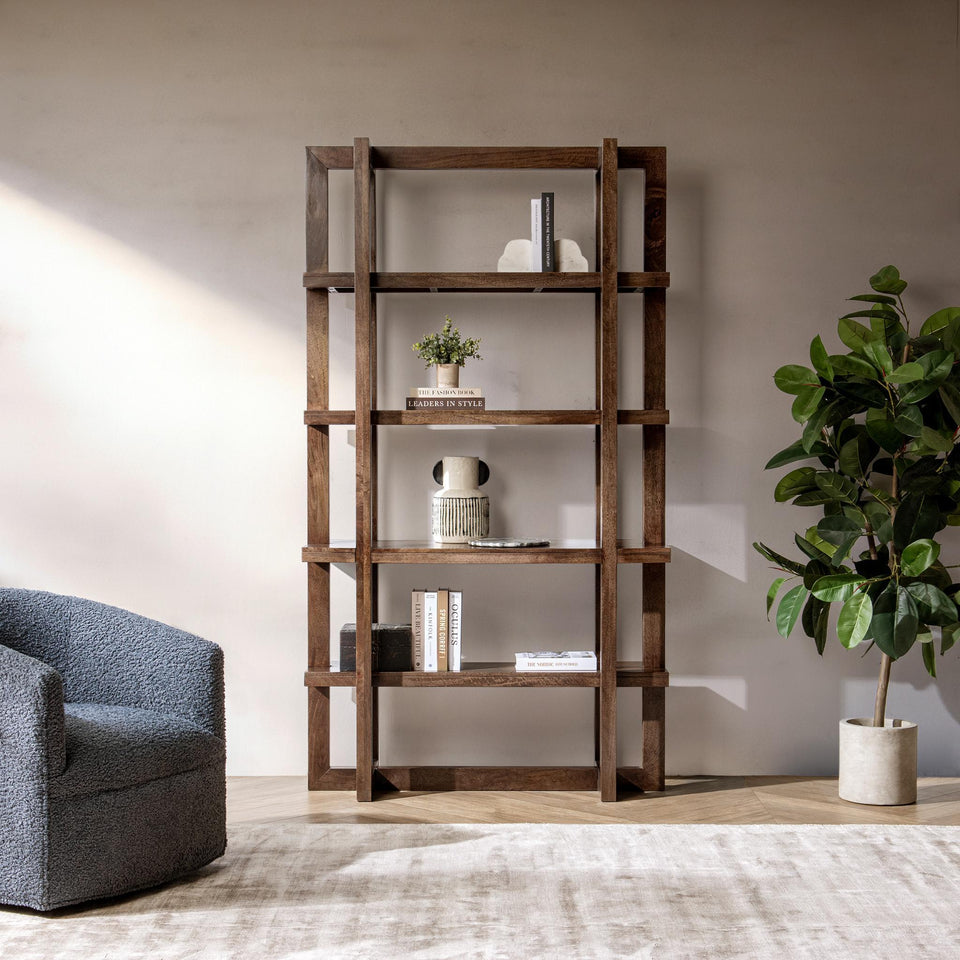 Sydney Bookshelf Bark Brown
