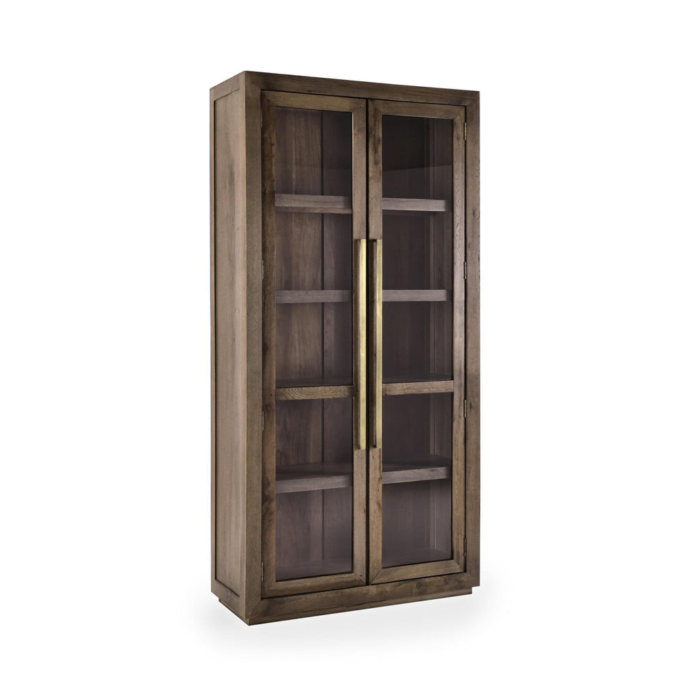 Bradley Display Cabinet - Landmark Brown