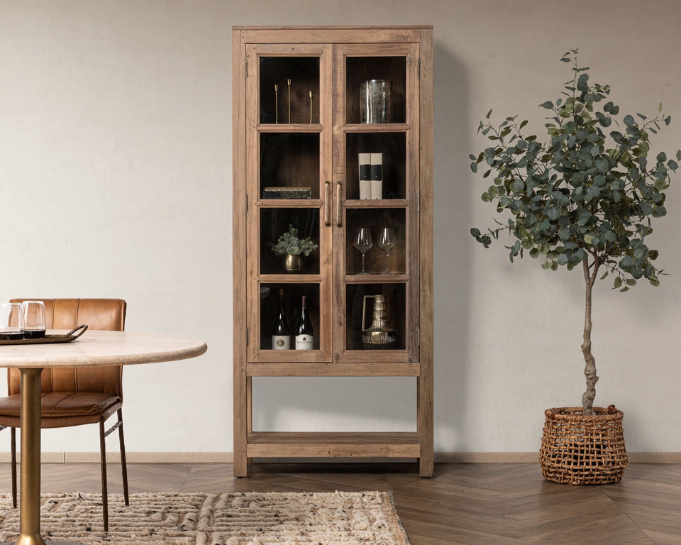 Kharga Tall Display Cabinet