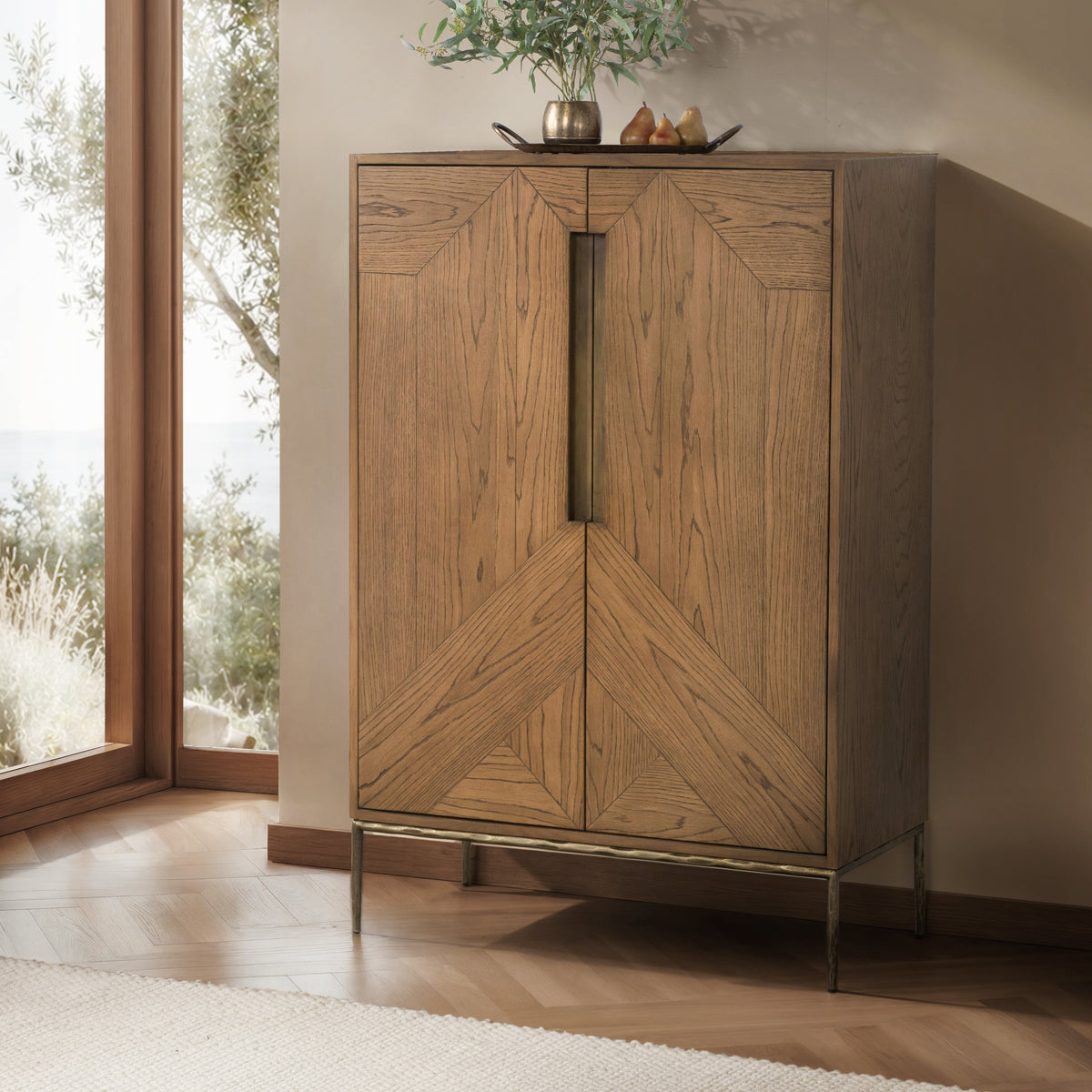 Roman Bar Cabinet