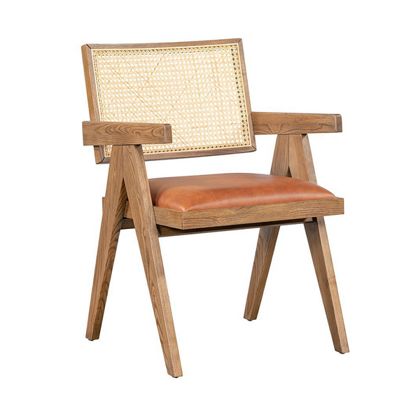 Douglas Leather Seat Dining Chair