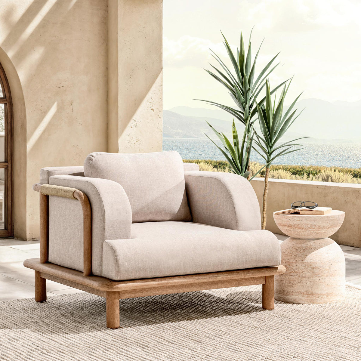 Dawson Outdoor Accent Chair