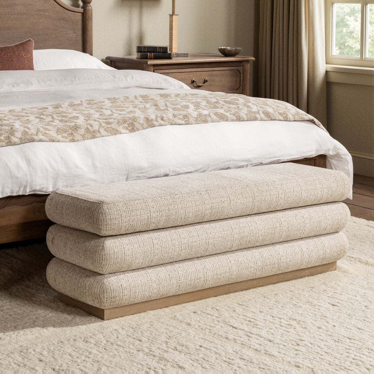Olina Storage Bench