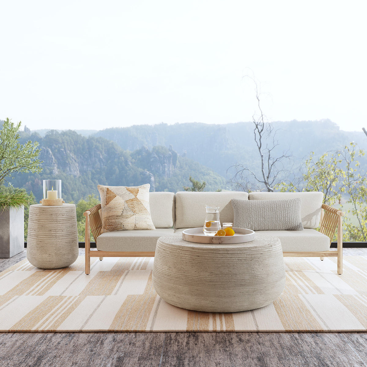 Leo Outdoor Sofa