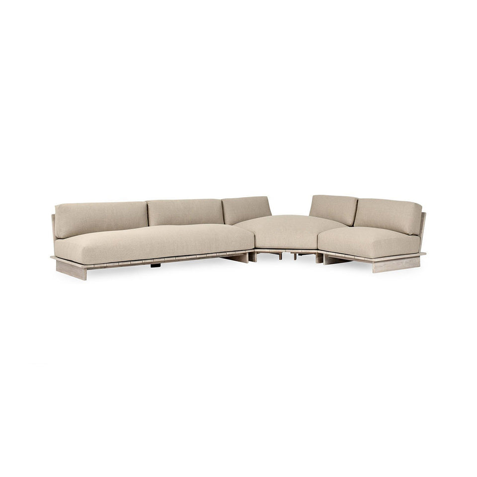 Livia Outdoor 3 Piece Sectional