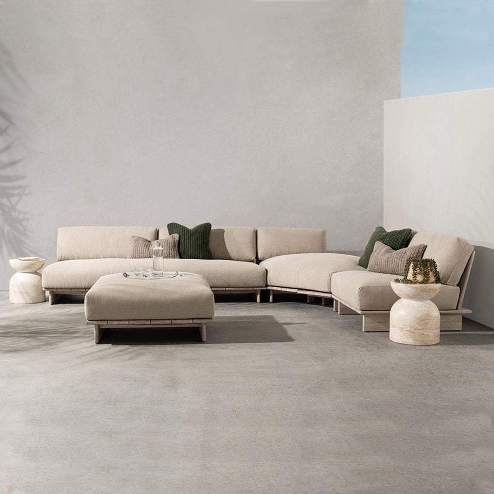 Livia Outdoor Ottoman