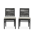 Westville Outdoor Dining Chair Set of 2