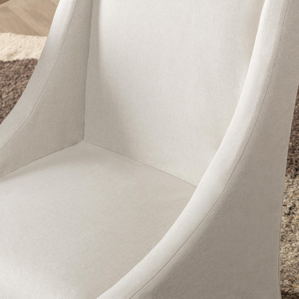 Warwick Dining Chair with Casters